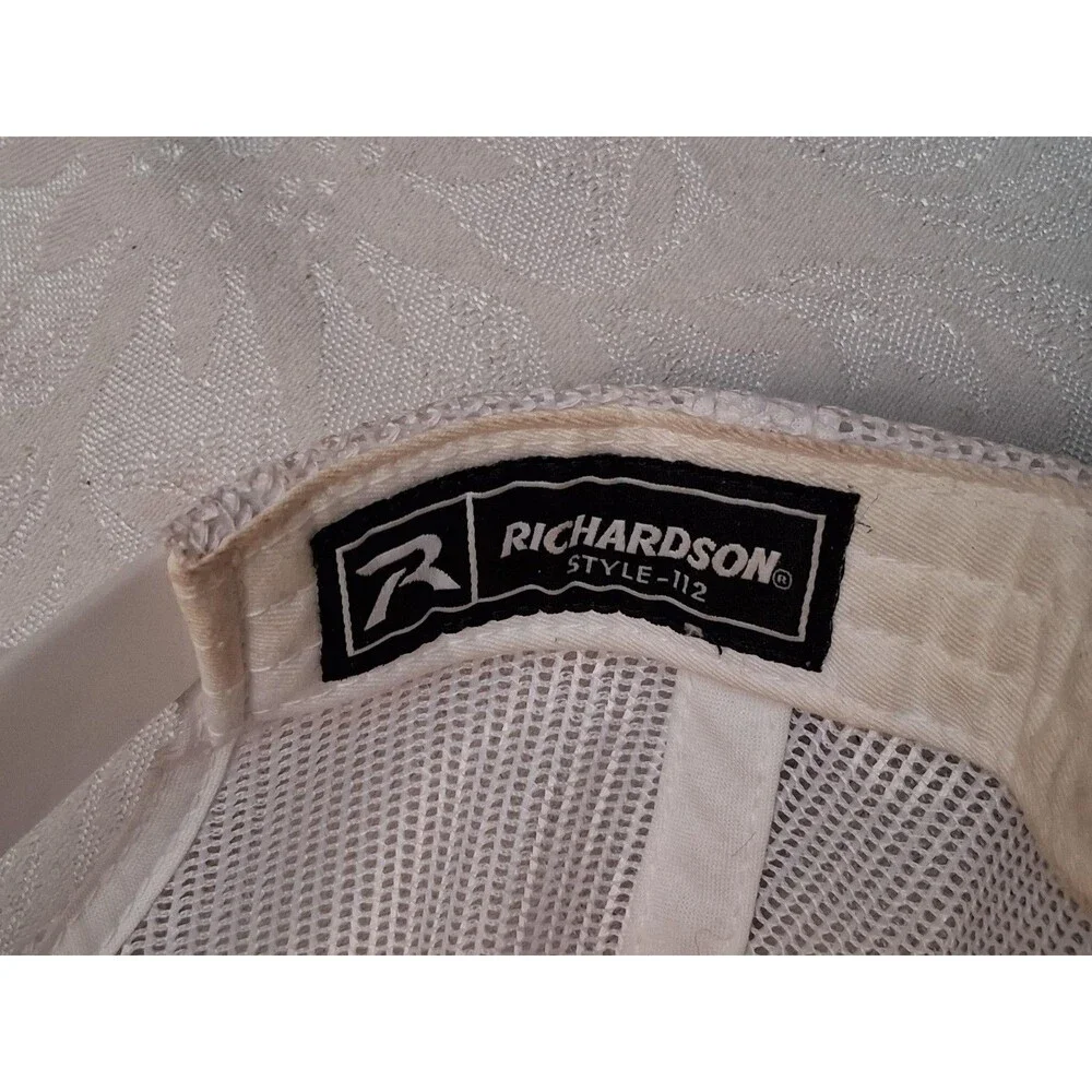 Richardson Hat Cap Snap Back Trucker Mesh Hunting Logo 112